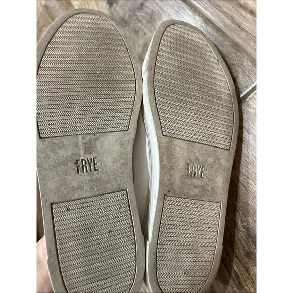 Women’s Frye Ivy Low Lace Luxe Leather Sneakers Tennis Shoes 8M - Picture 6 of 9